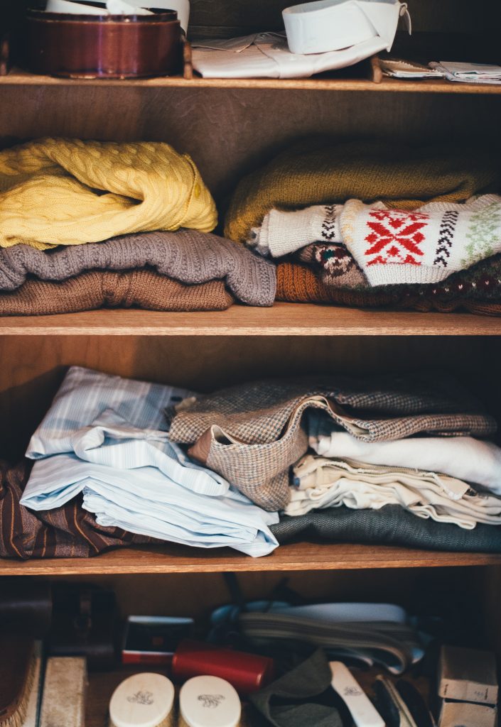 storing seasonal clothes